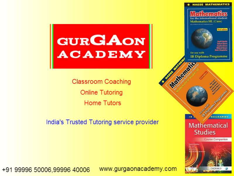 IB Diploma Maths Physics Coaching Institute-Gurgaon Academy